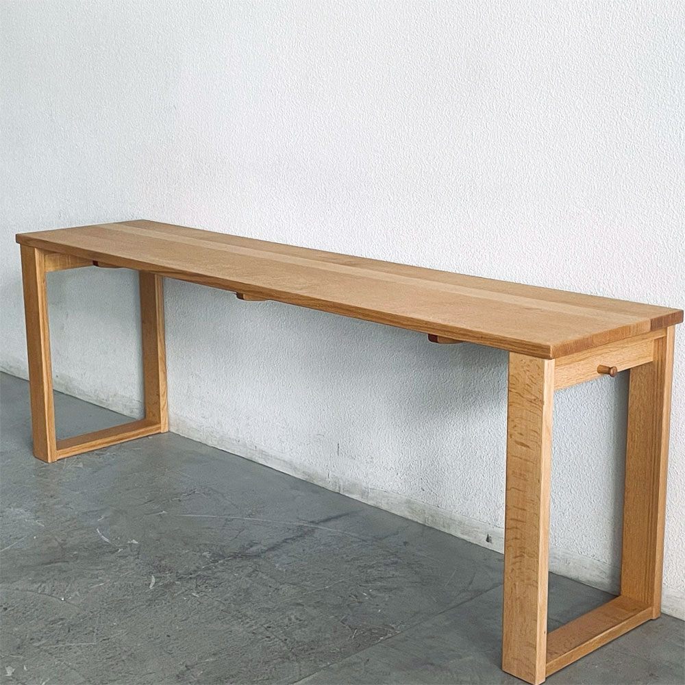 飛騨産業 HIDA ソフィオ SOFFIO ロングデスク W200cm D46cm レッド