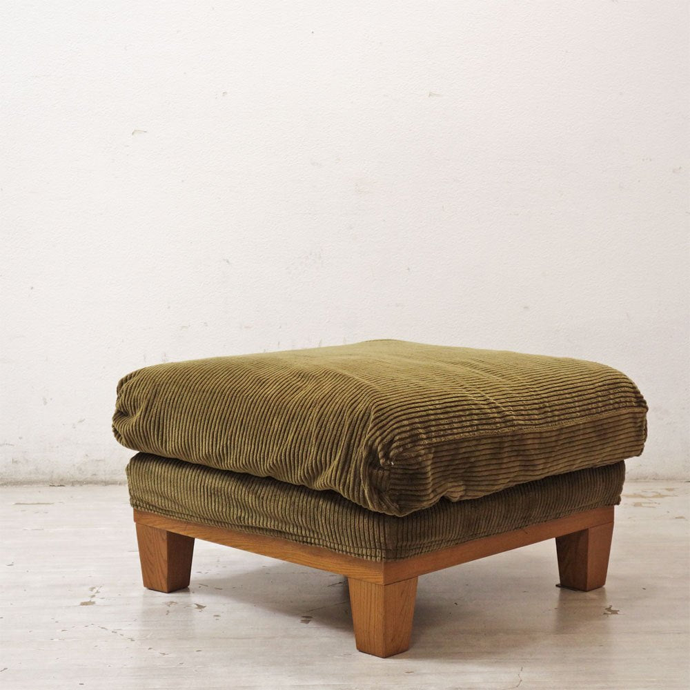 リセノ Re:CENO フォーク folk オットマン コーデュロイ オリーブ