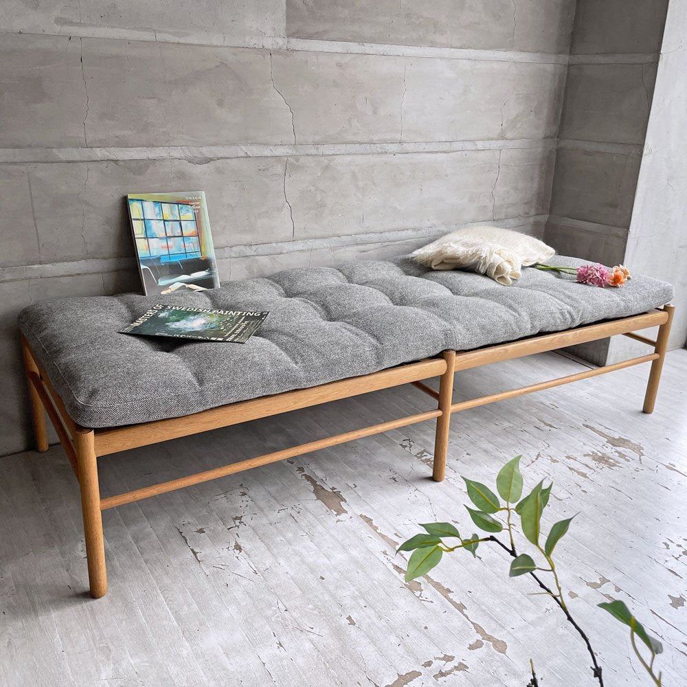 カールハンセン&サン Carl Hansen & Son OW150 コロニアル デイベッド ソファベンチ オーク材 ソープ仕上げ ファブリック オーレ・ヴァンシャー 北欧 デンマーク ♪