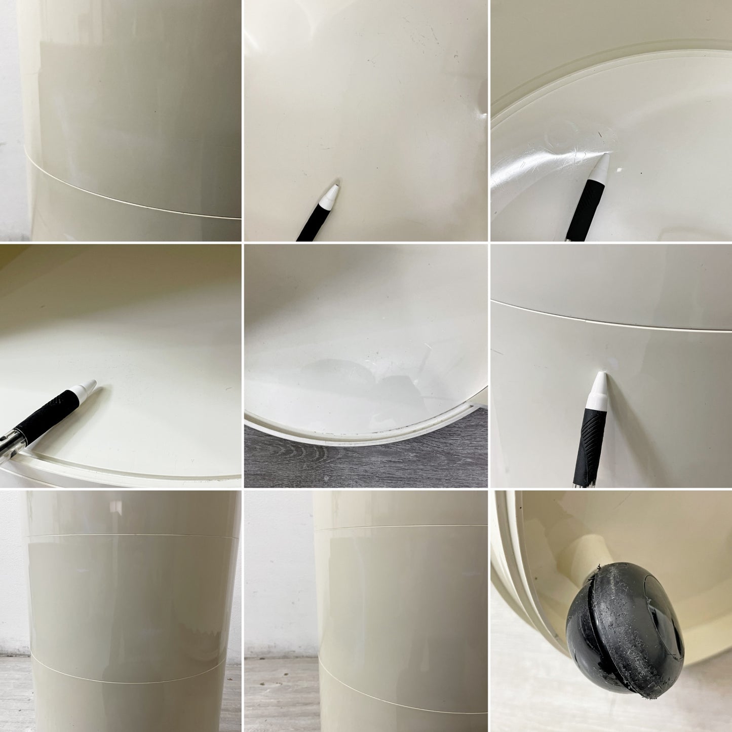 カルテル Kartell ラウンドエレメント Round Element ホワイト 3段 Lx2+Hx1+ラウンドエレメントトレイ キャスター付 アンナ・カステッリ・フェリエーリ ●