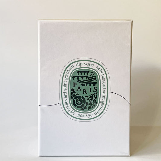 ディプティック DIPTYQUE 60周年記念 フレグランスキャンドル&木製リッド コフレ パリ 190g 廃盤品 ★