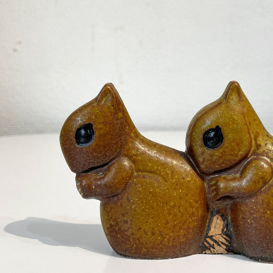 グスタフスベリ GUSTVSBERG ノアの方舟 Noah's Ark リス W15cm リサ・ラーソン Lisa Larson スウェーデン 北欧雑貨 北欧ビンテージ ◎