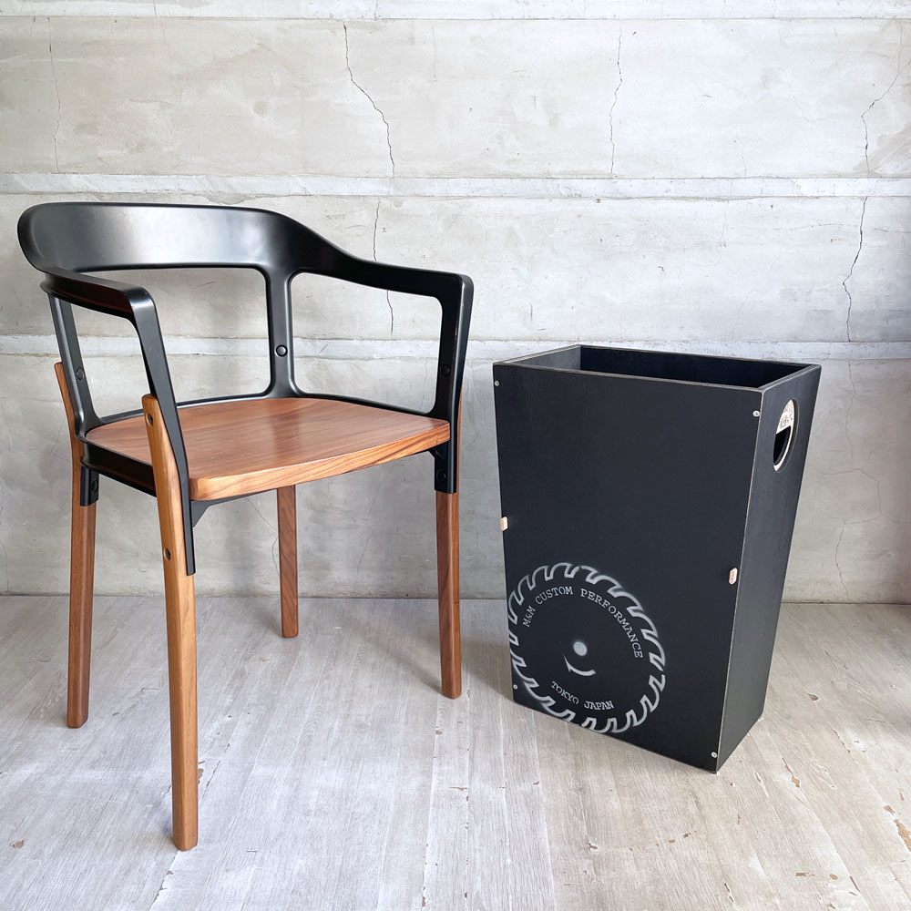 エムアンドエム ファニチャー M&M FURNITUREゴミ箱角 中サイズ ダストボックス ♪