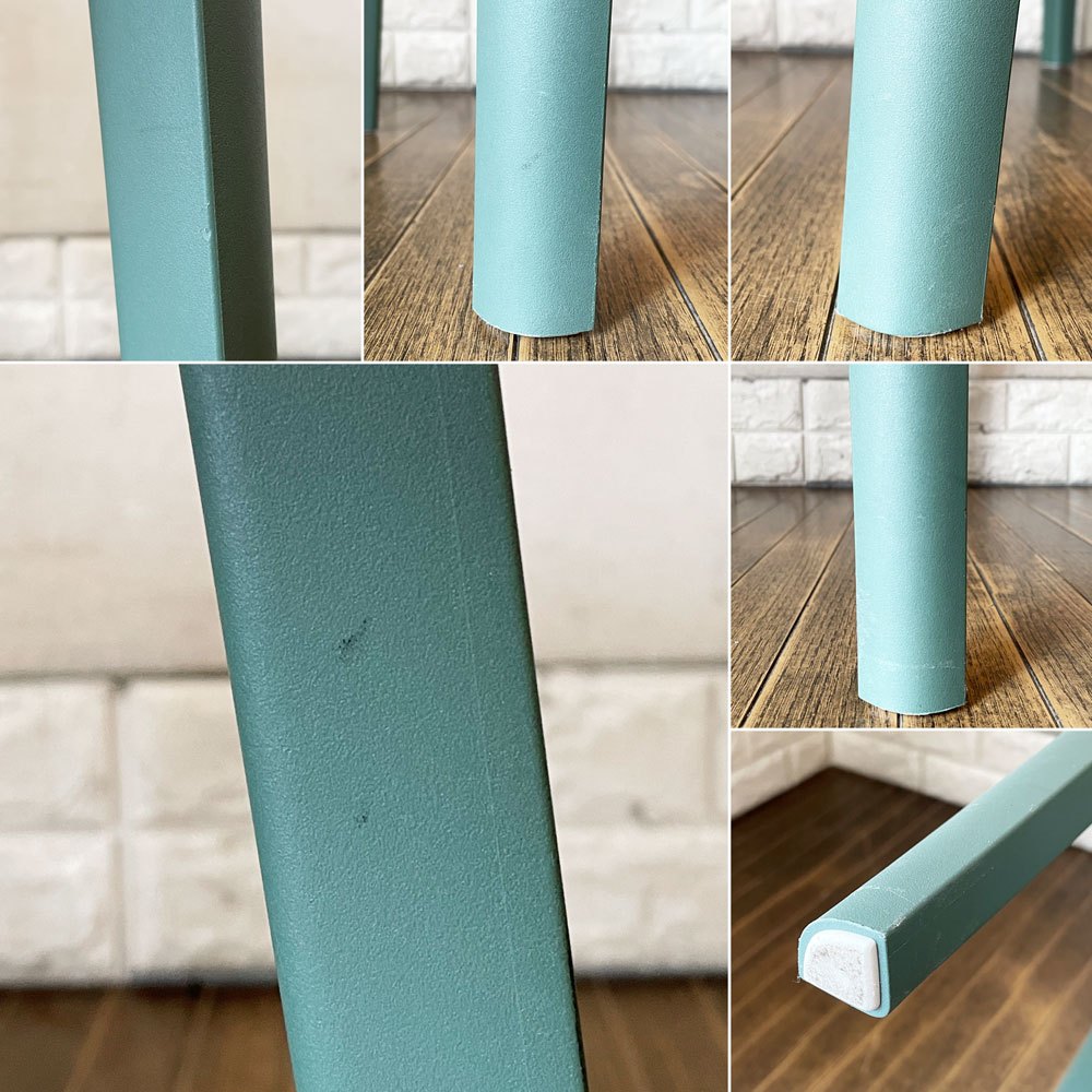 ヘイ HAY エレメンターレチェア ELEMENTAIRE CHAIR スモーキーグリーン ダイニングチェア ガーデンチェア ロナン&エルワン・ブルレック 定価¥33,000- B ◎