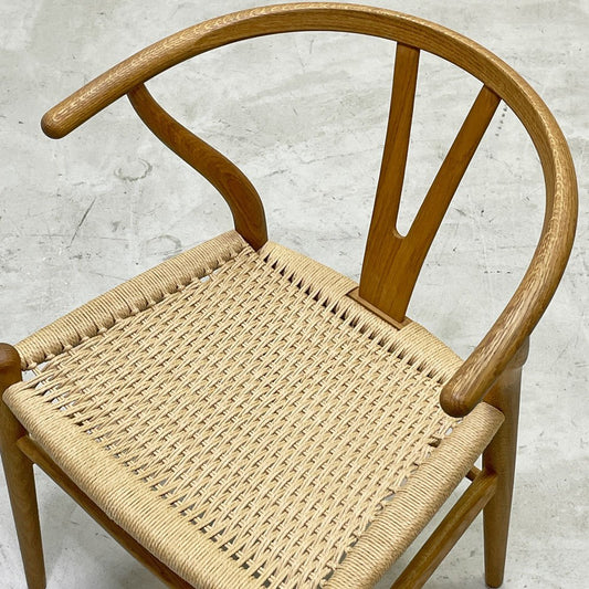 カールハンセン&サン Carl Hansen & Son CH24 Yチェア オーク材 オイルフィニッシュ ダブル平編み BIRTHDAY EDITION 2023 ハンス・J・ウェグナー 北欧 デンマーク ●