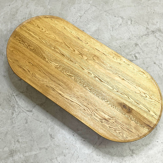 クラッシュゲート CRASH GATE イージーライフ Easy Life サーボ コーヒーテーブル オーバル SERVO w120cm 関家具 展示品 ●