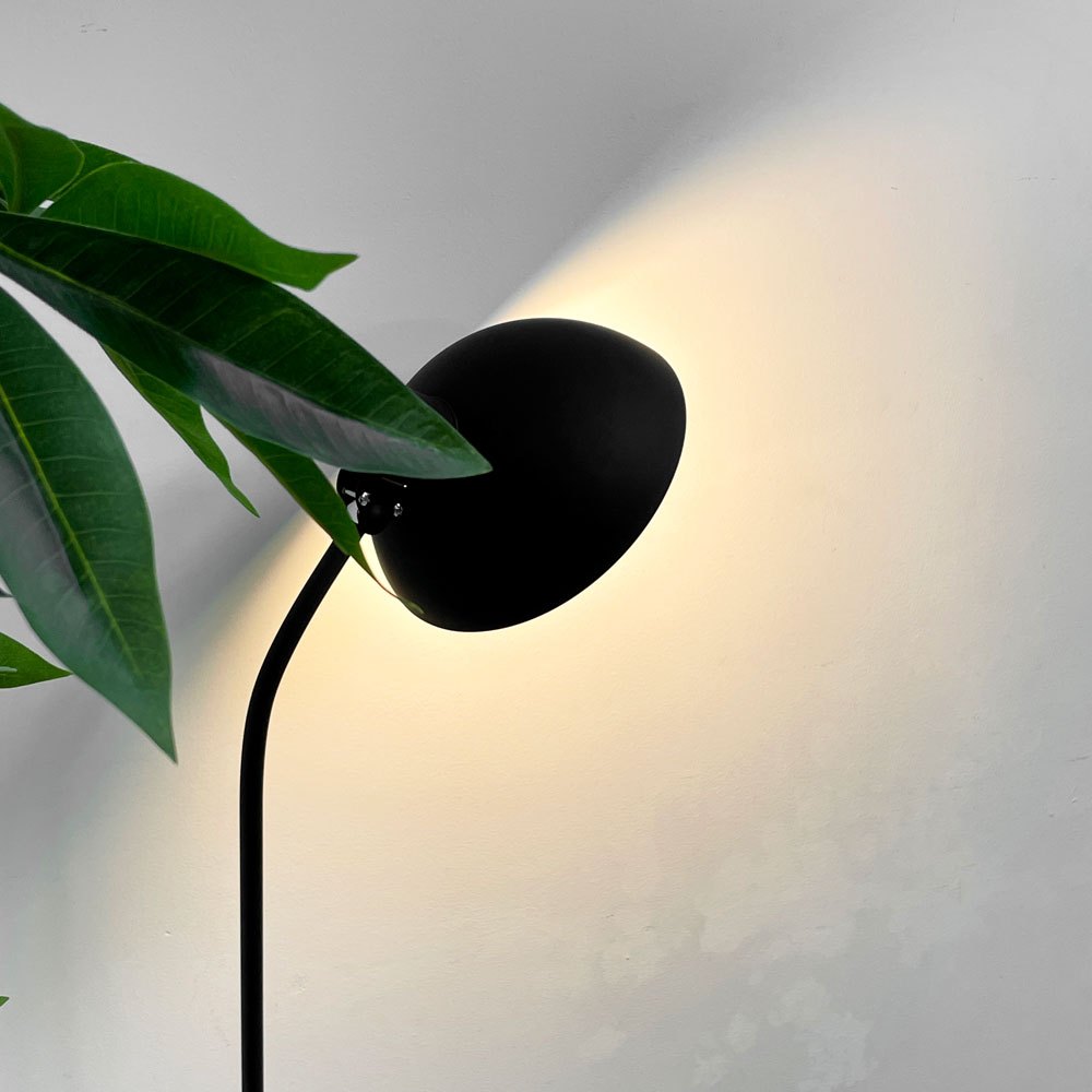 フリッツハンセン Fritz Hansen カイザーイデル KAISER IDELL フロアランプ 6556-F マットブラック スチール クリスチャン・デル 北欧 定価¥159,280- ●
