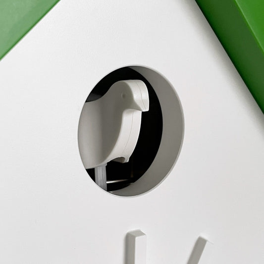 マジス MAGIS クークロック CU-CLOCK 鳩時計 グリーン 未使用品 動作確認済み 深澤 直人 イタリア モダンデザイン 参考価格¥59.400- ■
