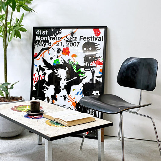 ハーマンミラー Herman Miller DCM ダイニングチェア プライウッドチェア エボニー ブラックカラー メタルレッグ C&R イームズ ●