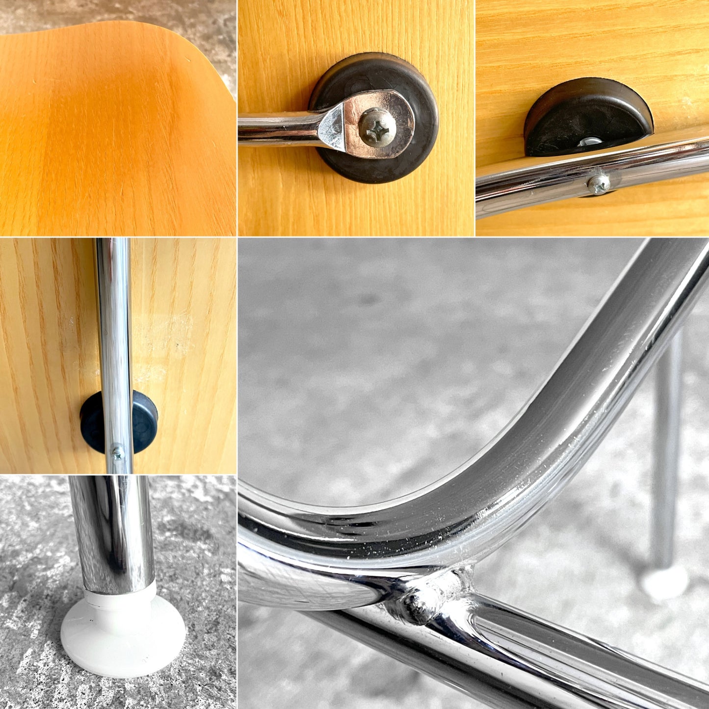 ハーマンミラー Herman Miller DCM ダイニングチェア メタルレッグ プライウッド アッシュ イームズ C&R. Eames ミッドセンチュリー ■