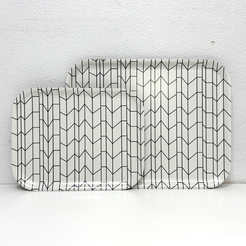 ヴィトラ vitra. クラシック トレイ グラフ Classic Tray Graph Lサイズ W46cm アレキサンダー・ジラード Alexander Girard お盆 箱付 ●