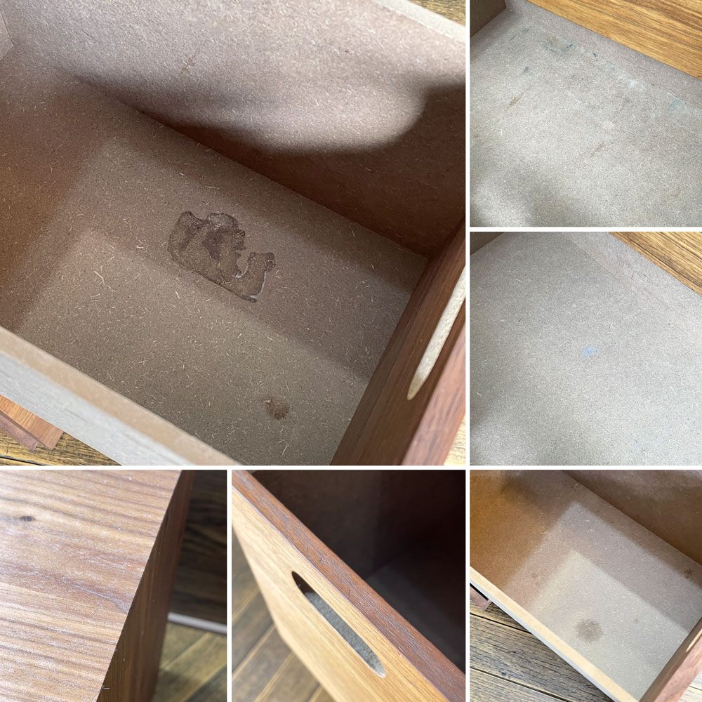 無印良品 MUJI スタッキングシェルフ ワイド 2段 + 追加2段 スタッキングチェスト 引出し 4段 3点セット ウォールナット材 ナチュラルモダン ◎