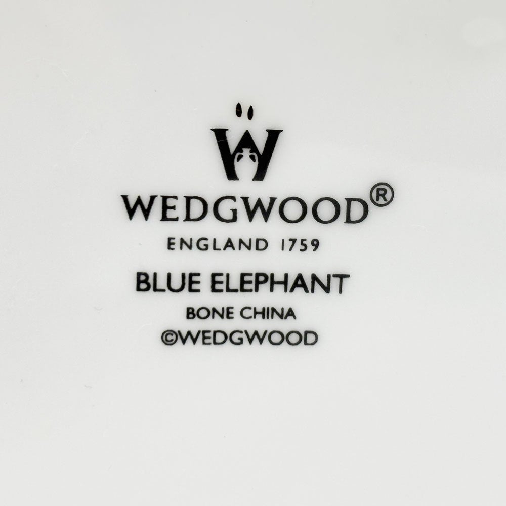 ウェッジウッド WEDGWOOD ブルーエレファント BLUE ELEPHANT ジャパニーズティーポット 英国食器 廃番 ●