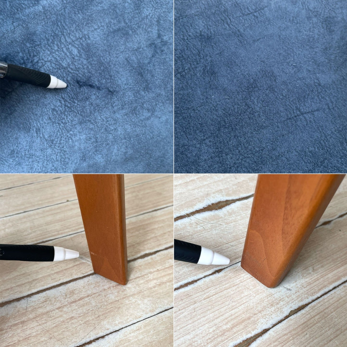 ナガノインテリア NAGANO INTERIOR DC349 アームチェア ウォールナット材 合皮張 参考価格¥49.500- A ★