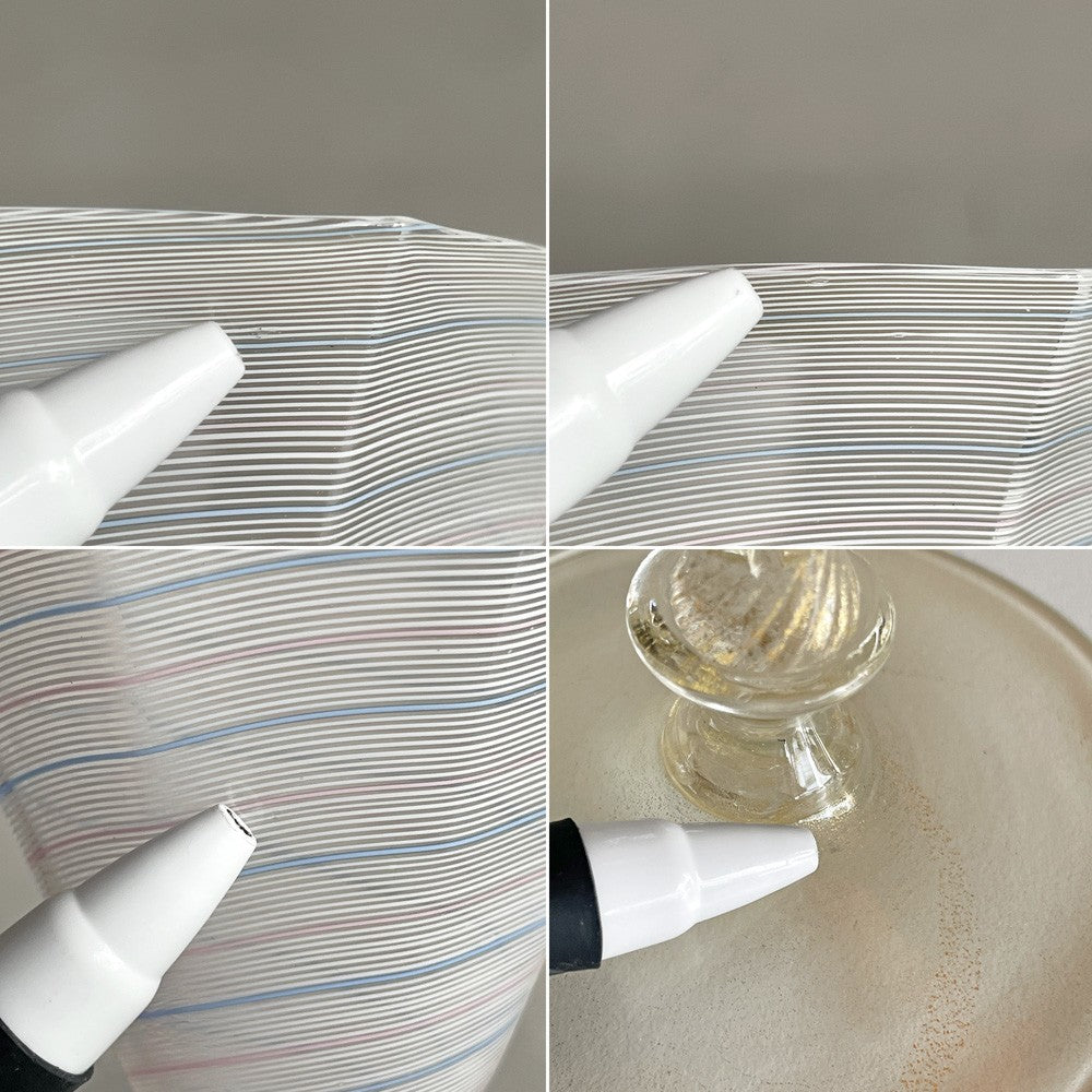 ベネチアンガラス Venetian glass ゴブレット ワイングラス 金彩 ムラーノ イタリア ■