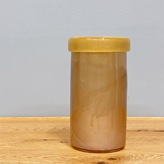 辻和美 glass ⇄ plasticシリーズ キャニスター ジャー 蓋物 H18cm ファクトリーズーマー factory zoomer 現代作家 ◎