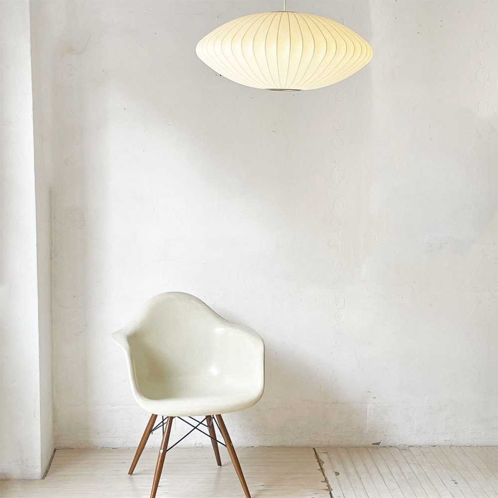 ハーマンミラー Herman Miller ネルソンバブルランプ ソーサーM Saucer Lamp M BUBBLE LAMP ジョージ・ネルソン ロイヤルファニチャ―コレクション 定価¥121,000- 美品 ★