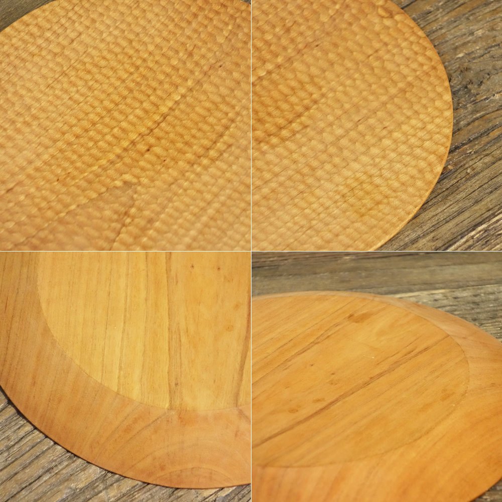 木工房玄 高塚和則 パン皿 大 さくら 24cm プレート 現代作家 ◎