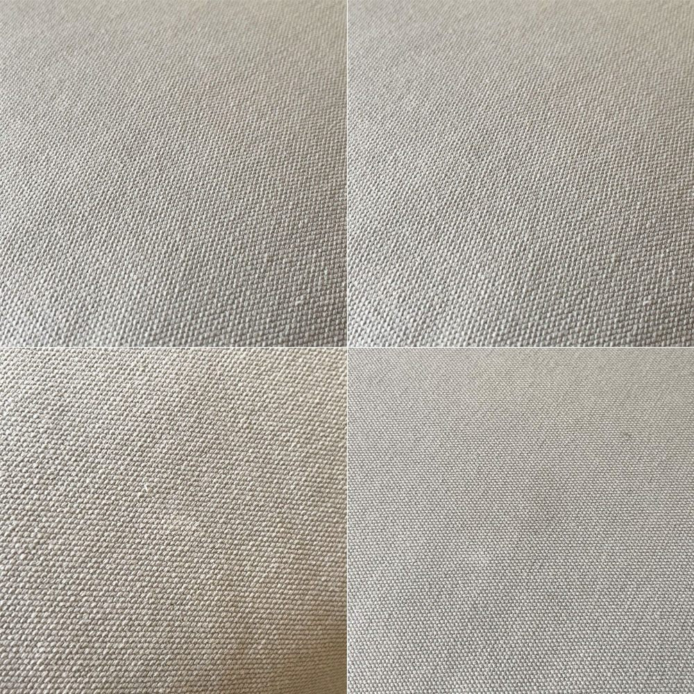 無印良品 MUJI オットマン スツール ウレタンクッション ポケットコイル コットンカバーリング 綿 生成 ベージュ ★