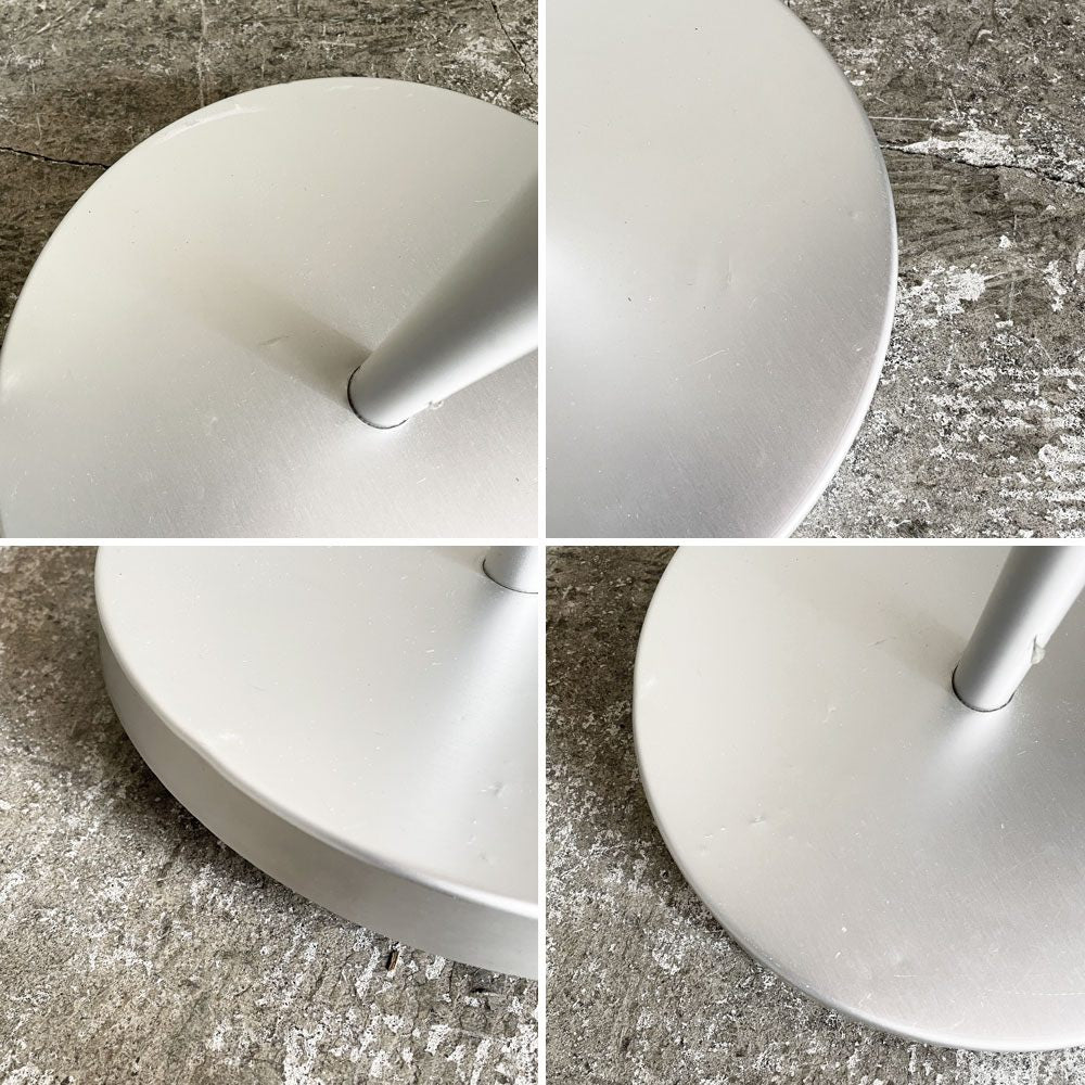 無印良品 MUJI アルミ デスクライト フロアスタンド フロア用スタンド付き キャリア社 モダンデザイン 廃番 希少 ■