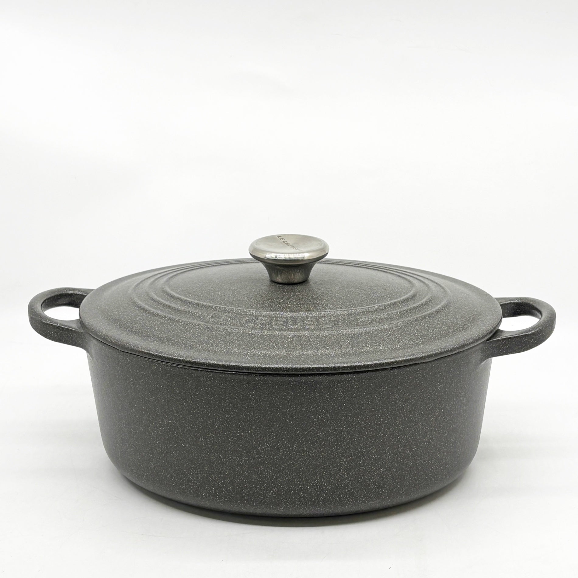ルクルーゼ LE CREUSET ココットオーバル 両手鍋 33cm マットグレー