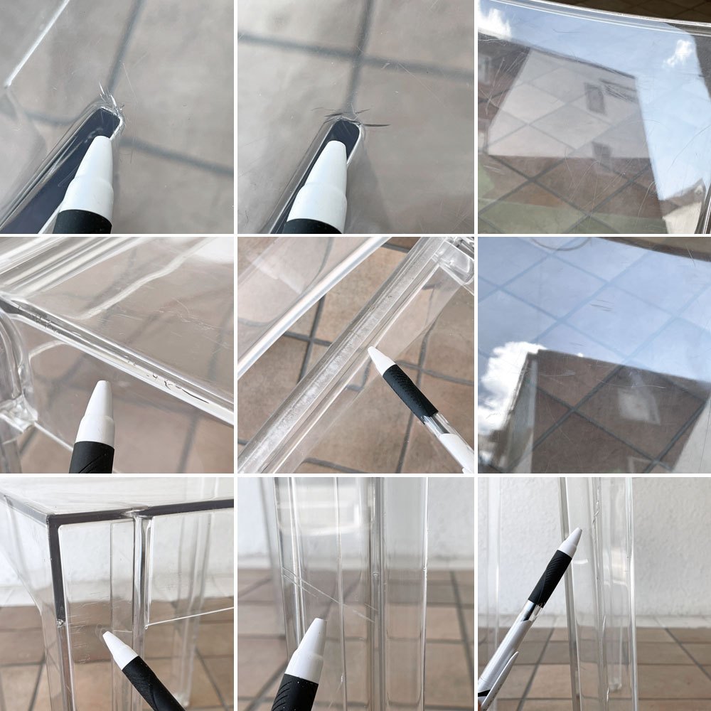 カルテル Kartell ラ マリー La Marie ダイニングチェア スタッキングチェア フィリップ・スタルク ポリカーボネート A ◇
