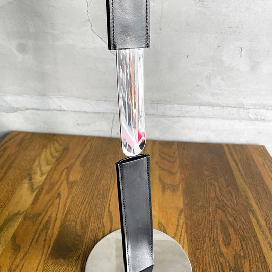 カッシーナイクスシー CASSINA ixc. シューホーン Shoehorn 靴べら 本革 レザー ブラック ステンレス グエナエル・ニコラ ♪