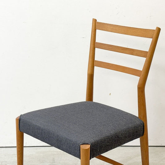 日進木工 NISSIN グロウ ナチュラルブラウン GROW Natural Brown 406 ダイニングチェア 張り込み ナチュラルモダン ●