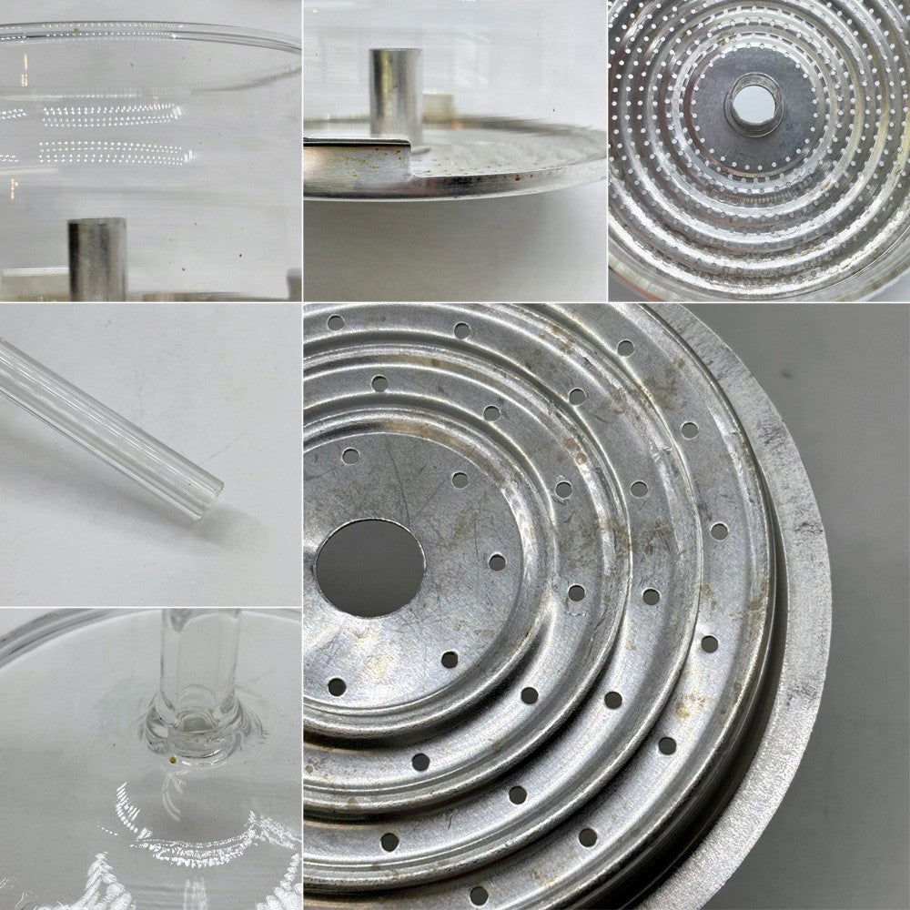 オールドパイレックス OLD PYREX コーニング社 Corning フレームウェア FLAMEWARE 7754 パーコレーター PERCOLATOR 4cup コーヒーポット ガラス 1950年~1960年代 ●