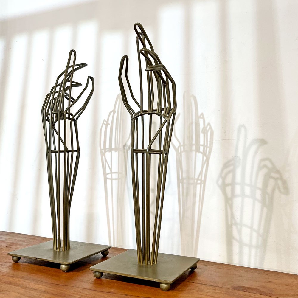 セブンコンチネンツ SEVEN CONTINENTS ENTERPRISES INC. ハンドトルソー ワイヤー オブジェ 店舗什器 カナダ B ●