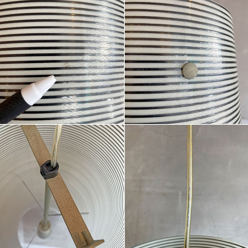 フォスカリーニ FOSCARINI ティテ2 Tite2 ペンダントライト グラスファイバー Marc Sadler イタリア 定価¥129,030- ♪