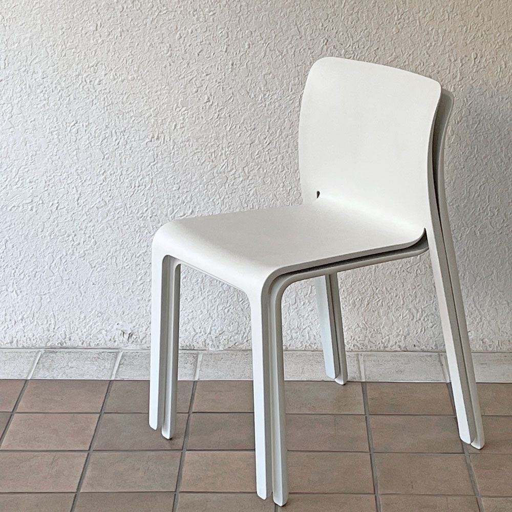 マジス MAGIS チェア ファースト CHAIR FIRST ステファノ・ジョバンノーニ ポリプロピレン ホワイト スタッキング 屋外 B ◇