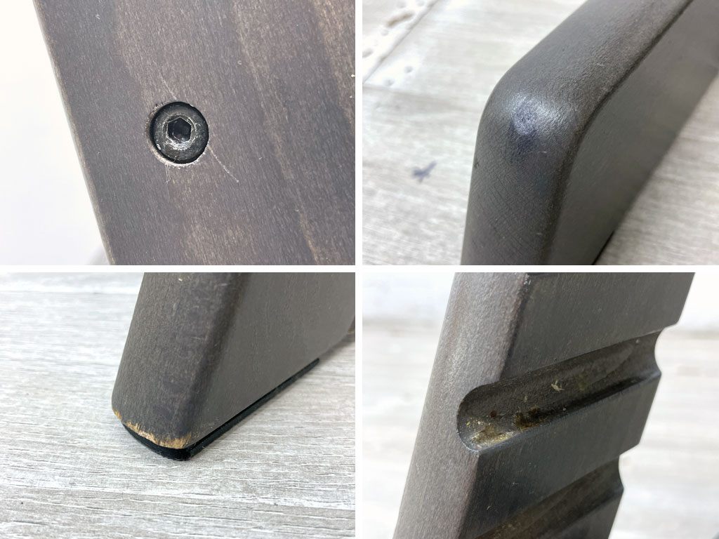 ストッケ STOKKE トリップトラップ TRIPP TRAPP ベビーチェア キッズチェア ヘイジーグレー S/N4~ ノルウェー 北欧家具 ●