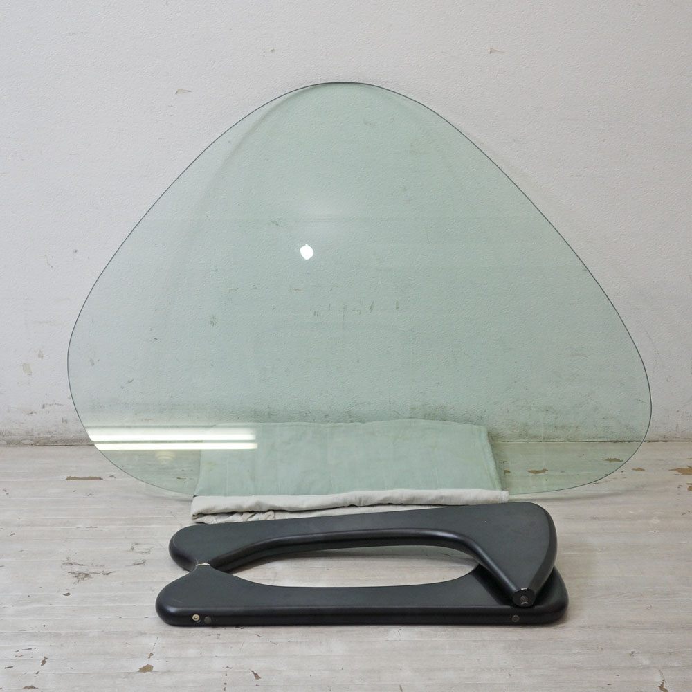 イサムノグチ Isamu Noguchi コーヒーテーブル Coffee Table ガラス天板厚20mm リプロダクト品 デザイナーズ家具 名作 ●