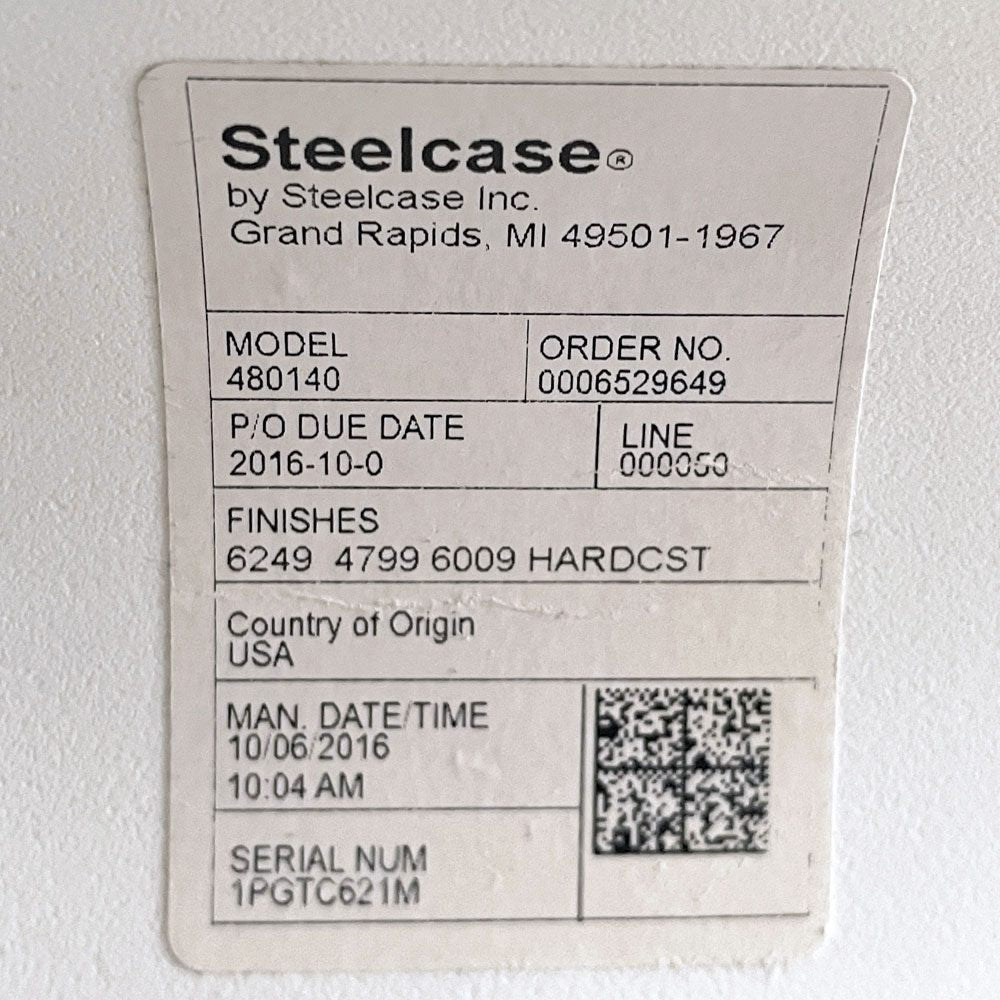 スチールケース Steelcase ノード ファイブスター スツール Node FIVE-STAR STOOL ハイチェア オフィスチェア キャスター 製図チェア ホワイト ■