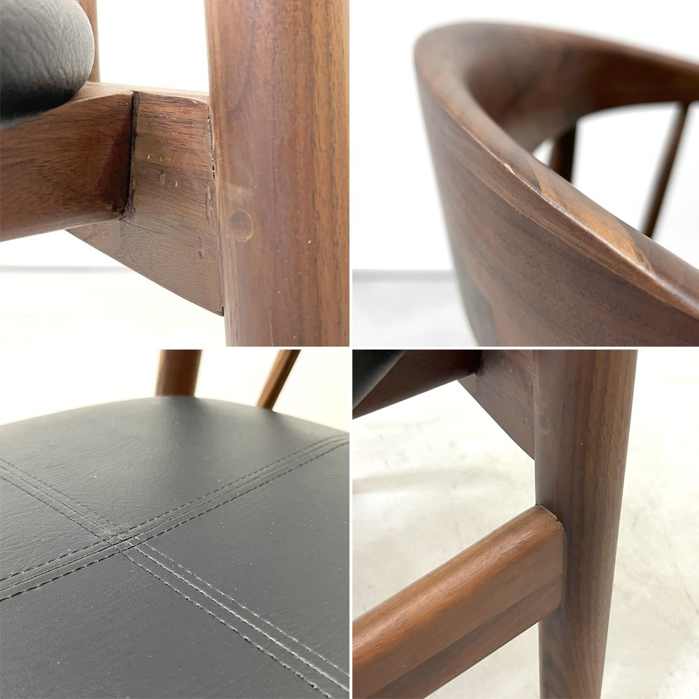 ノーウェアライクホーム NOWHERE LIKE HOME アレン ARENⅢ ダイニングチェア アームチェア 関家具 展示美品 ●