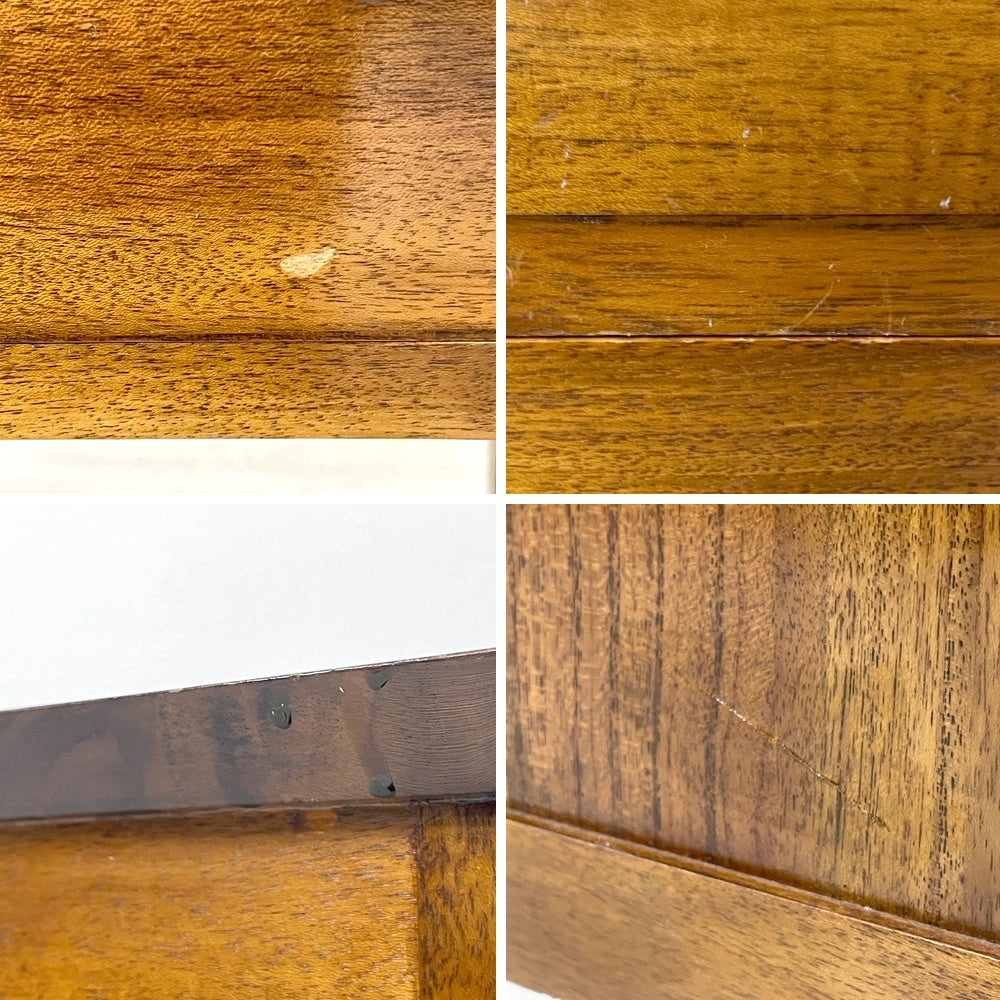 ギギリビング Gigi Living ギギliving チーク無垢材 3ドロワー チェスト ビンテージスタイル ●