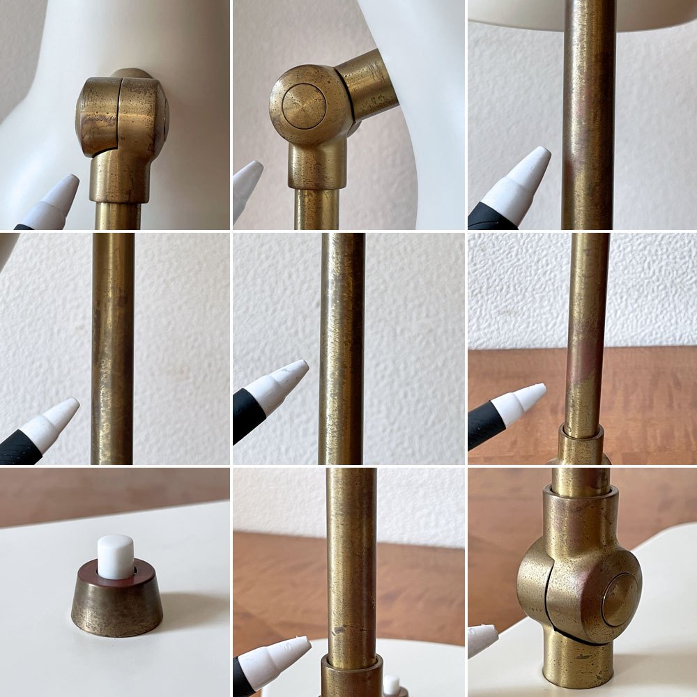 ルイスポールセン Louis Poulsen VL38 Table ラジオハウス テーブルランプ ホワイト LED 2段階調光 ヴィルヘルム・ラウリッツェン デンマーク 名作照明 定価107,800円 ◇
