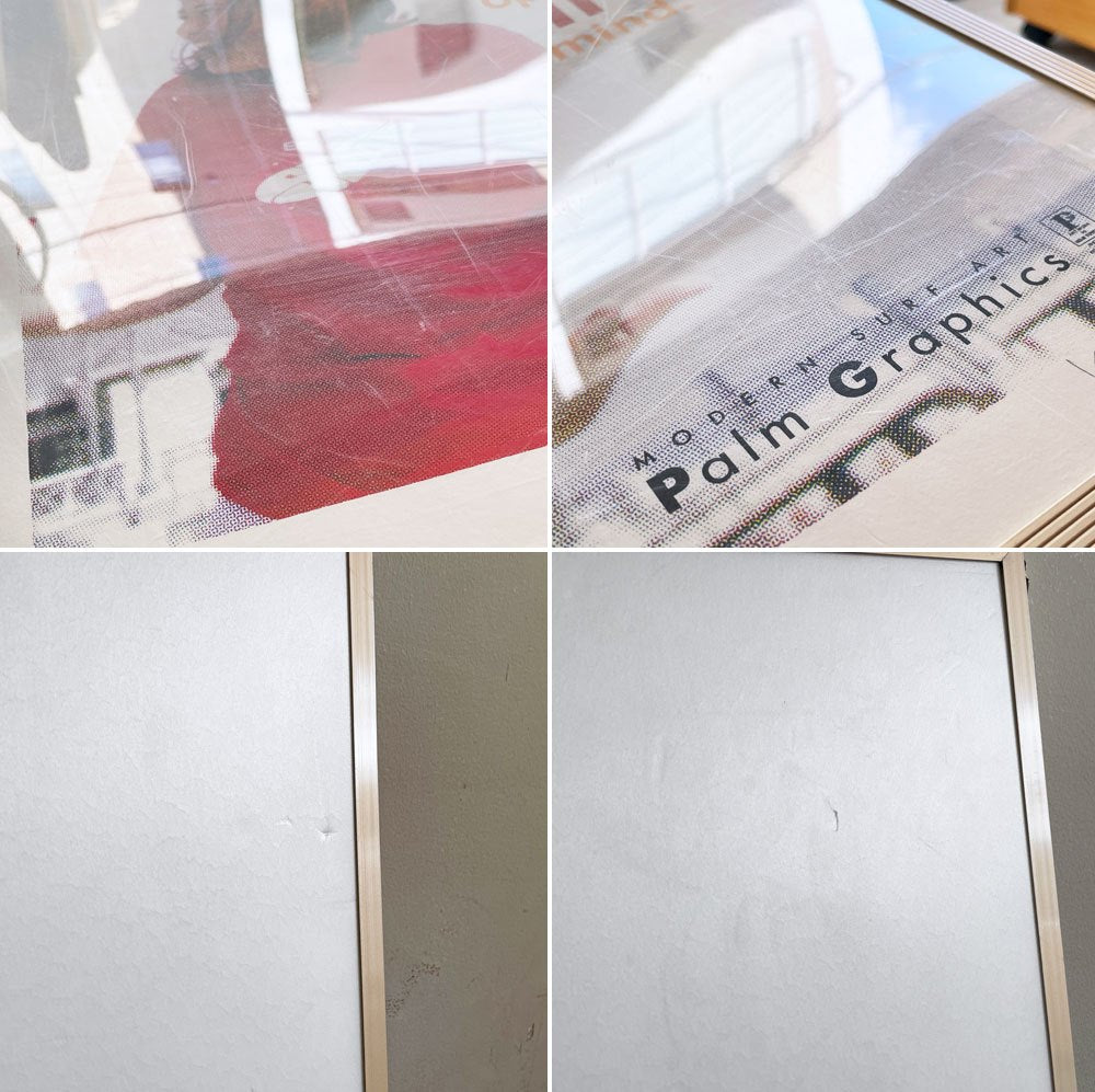 豊田弘治 Palm Graphics Enjoy! シルクスクリーンポスター 直筆サイン入り ■