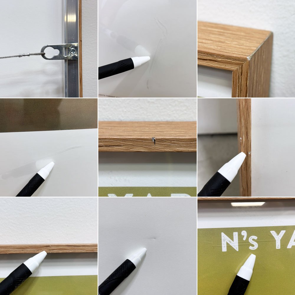 奈良美智 I want to see the Bright ポスター 額装品 N's YARD 現代美術 ●