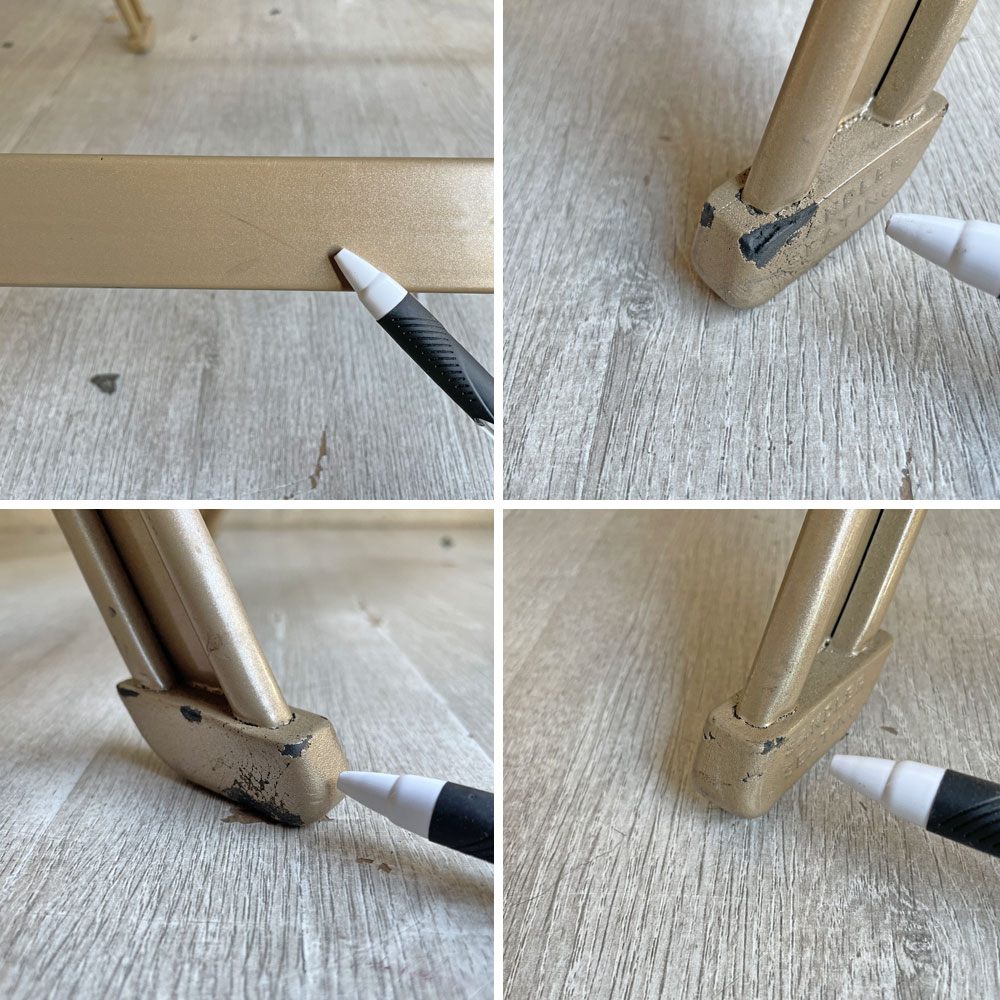 クラリン CLARIN フォールディングチェア FOLDING CHAIR フルクッション アンバー 折りたたみ アメリカ製 P.F.S.取扱 定価¥30,800- ♪