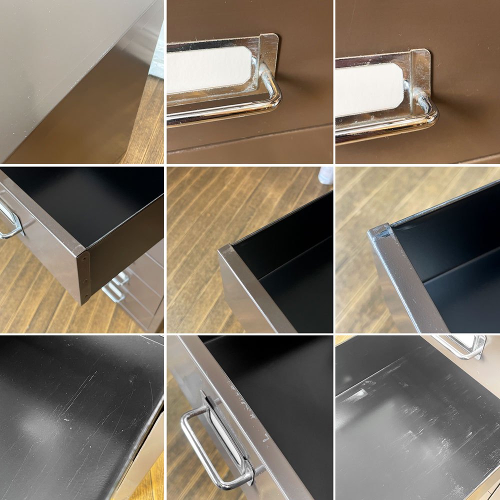 ビスレー BISLEY ベーシック BASICシリーズ 29/6 A4 キャビネット 6段 デスクキャビネット オフィス家具 ブラウン 英国 ◎