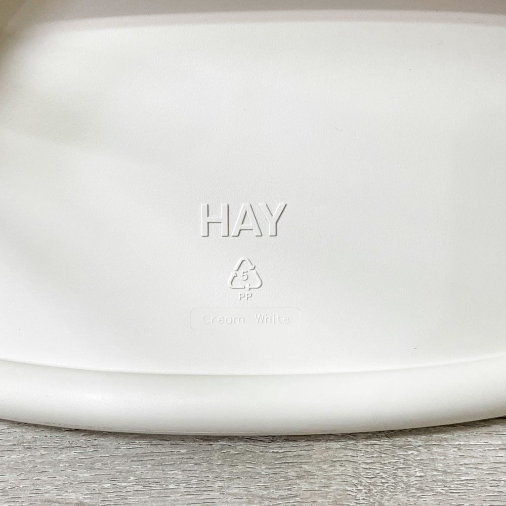 ヘイ HAY ノイ NEU13 ダイニングチェア オーク材 クリームホワイト デンマーク 北欧家具 C ●