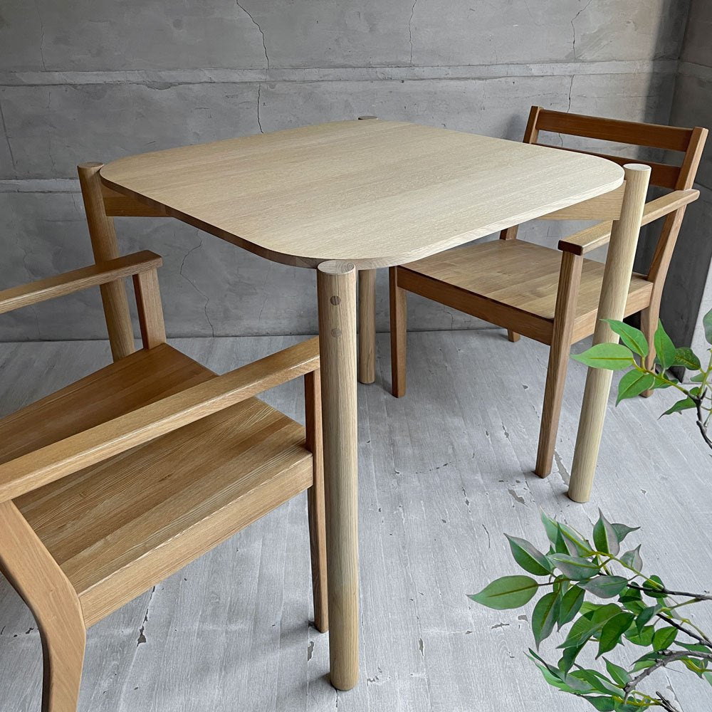 カリモクニュースタンダード Karimoku キャストール Castor Table75 ダイニングテーブル ピュアオーク W75cm 定価¥118,800- ♪