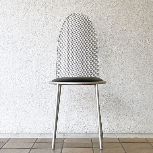 カッシーナ Cassina Interdecor ハル2チェア HAL2 クッションシート エキスパンテッドメタル 倉俣史朗 1987年 ポストモダン 希少 ◇