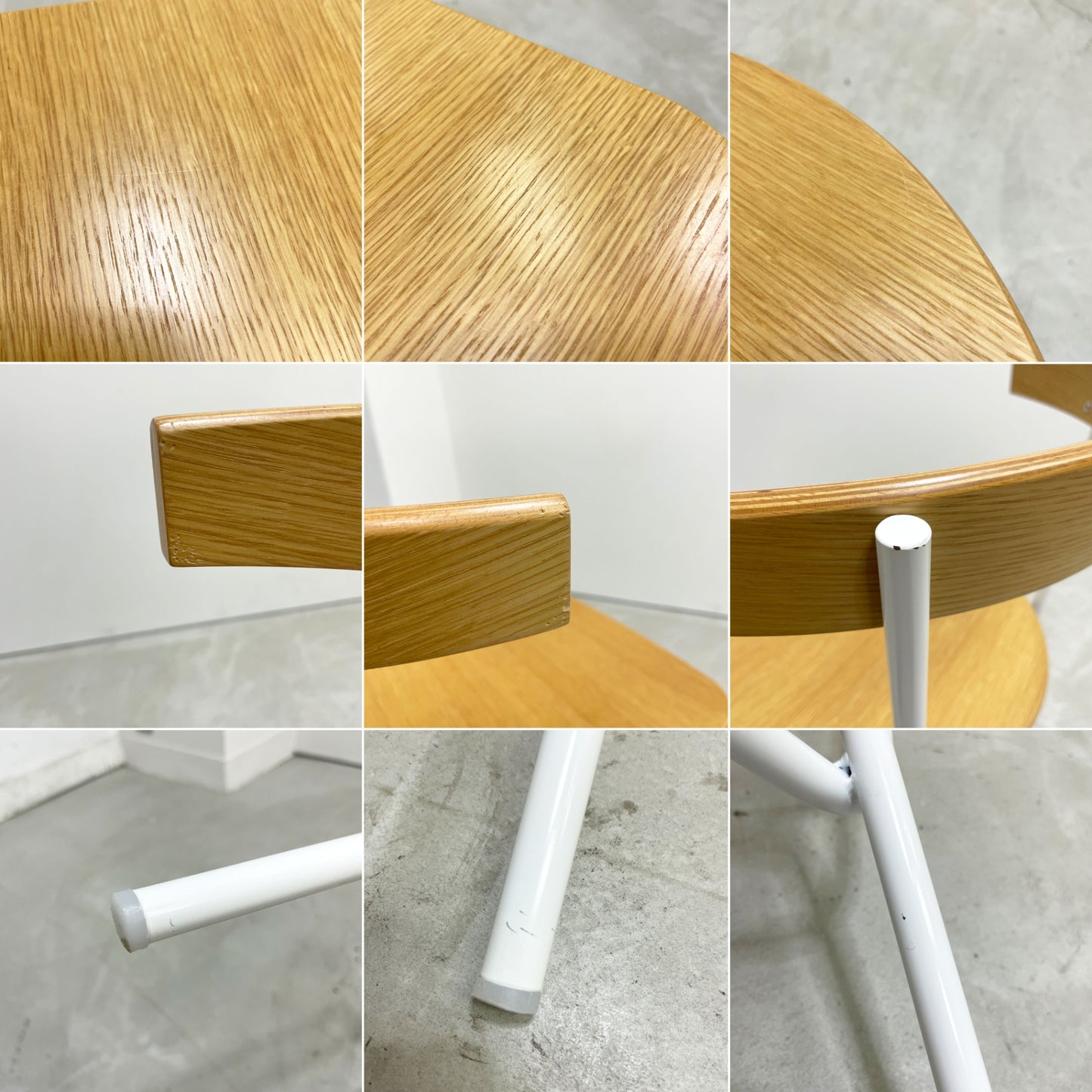 イデー IDEE フェレチェア FERRET CHAIR ダイニングチェア ファブリック オーク材 スチールフレーム ナチュラルモダン ●