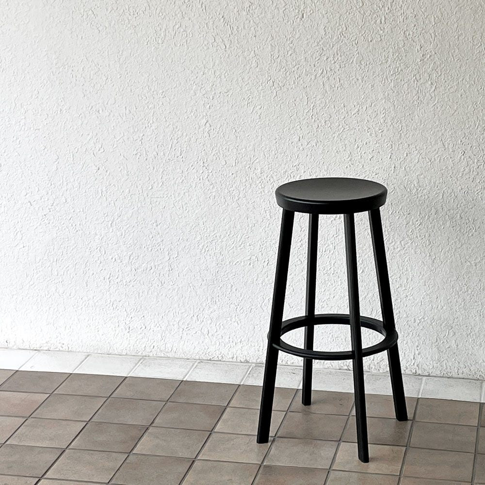 マジス MAGIS デジャヴ DEJA-VU STOOL カウンタースツール ブラック H76cm 屋外使用可 深澤直人 定価85,800円 ◇