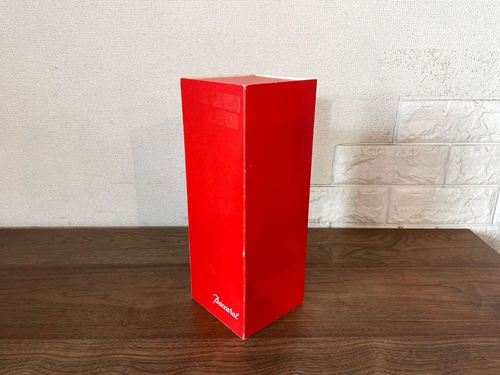 バカラ Baccarat ドンペリニョン シャンパンフルート シャンパングラス 箱付 クリスタルガラス フランス 定価¥16,500- B ◎