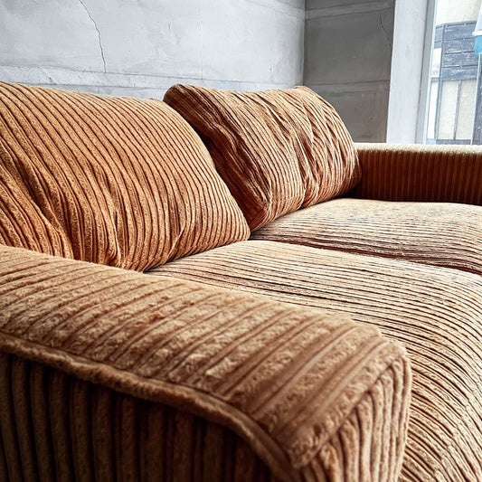 アクメファニチャー ACME Furniture ジェティ フェザー ソファ JETTY feather SOFA 2P AC-07 コーデュロイ マスタード アッシュ材 定価¥284,900- ♪