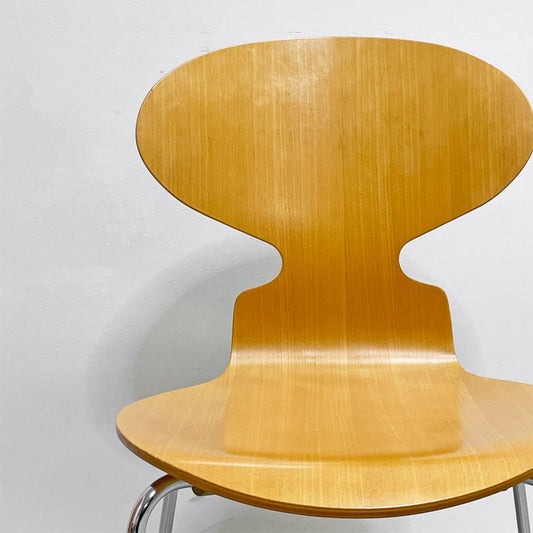 フリッツハンセン Fritz Hansen 3101 アリンコチェア アントチェア 4本脚 ナチュラルビーチ ラッカー仕上げ アルネ・ヤコブセン B ●